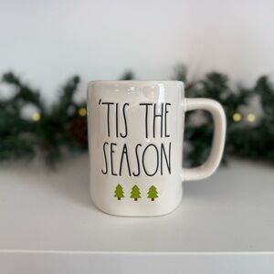 Rae Dunn White 'Tis the Season Mug